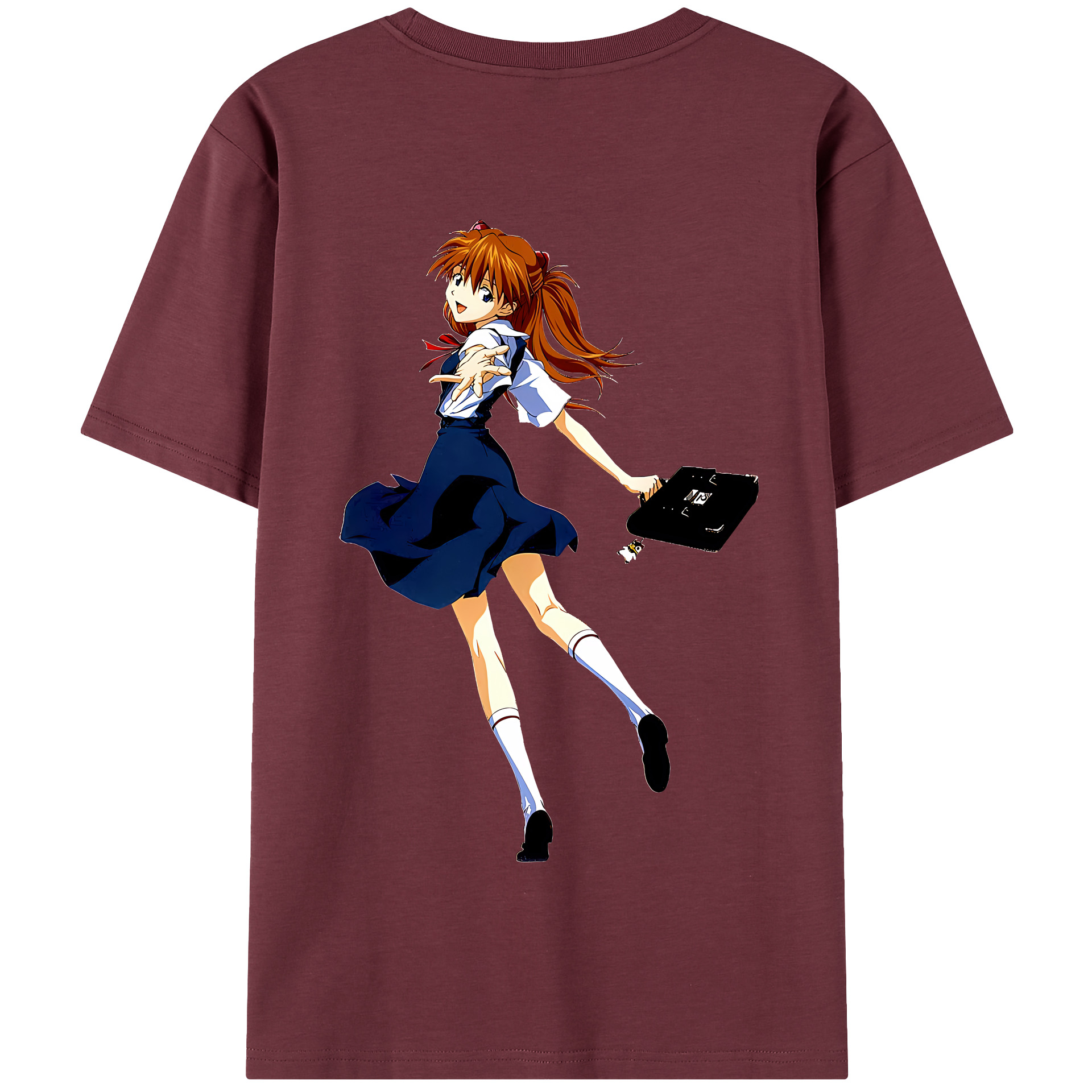 （画像用） EVA 新世紀エヴァンゲリオン 綿100％半袖Tシャツ（背面プリント）
